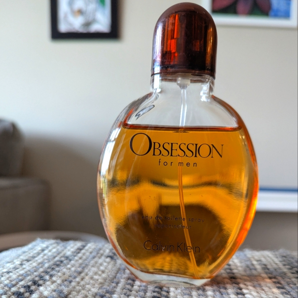 Calvin Klein Obsession for Men Eau de Toilette Spray - Amber